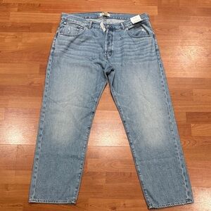 NWT Madewell The Dean Easy Straight Jean